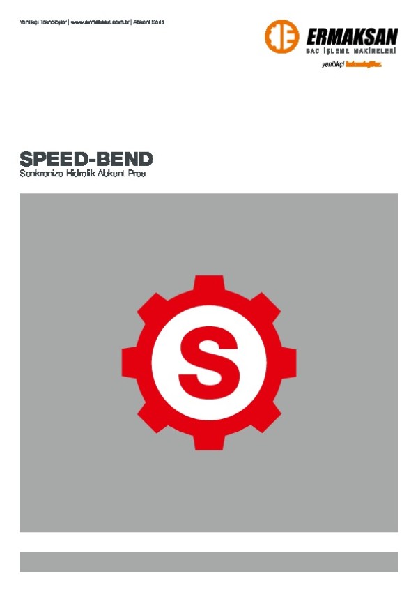 SPEED-BEND - Senkronize Hidrolik Abkant Pres