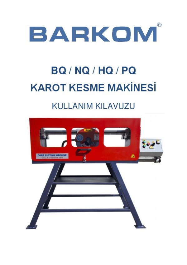 Karot Kesme Makinası